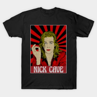 Nick Cave Pop Art Fan Art T-Shirt